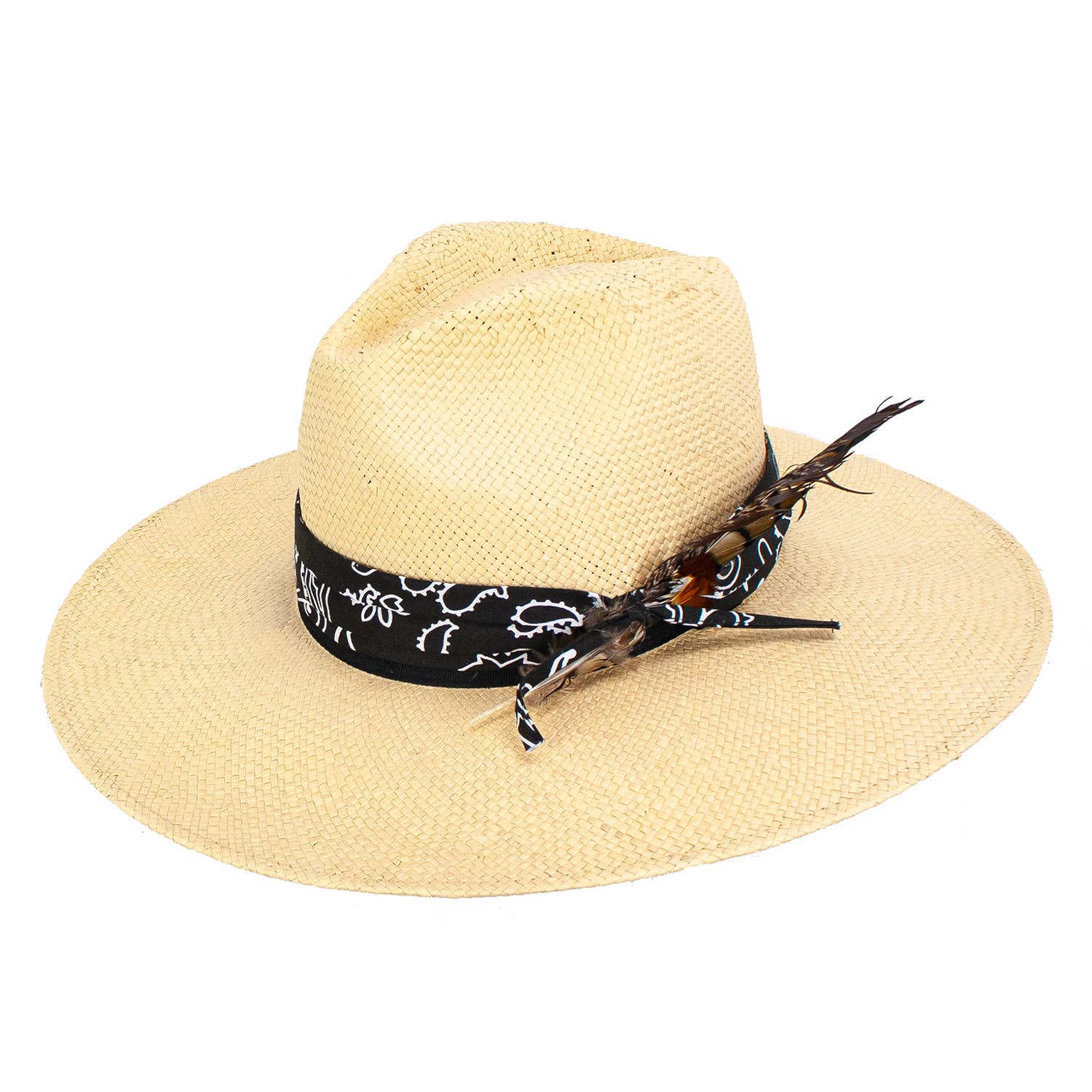 Spencer Natural Straw Resort Hat