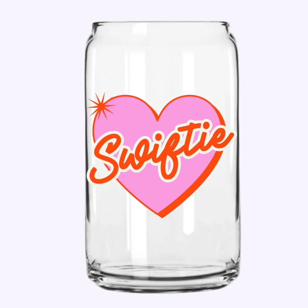 Swiftie Love Iced Coffee Glass