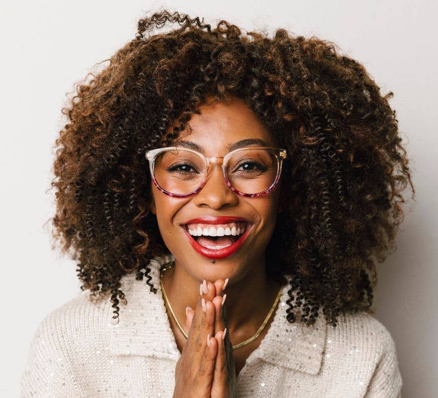 That's a Wrap (Blue Light) Reading Glasses: Choose Your Color and Strength