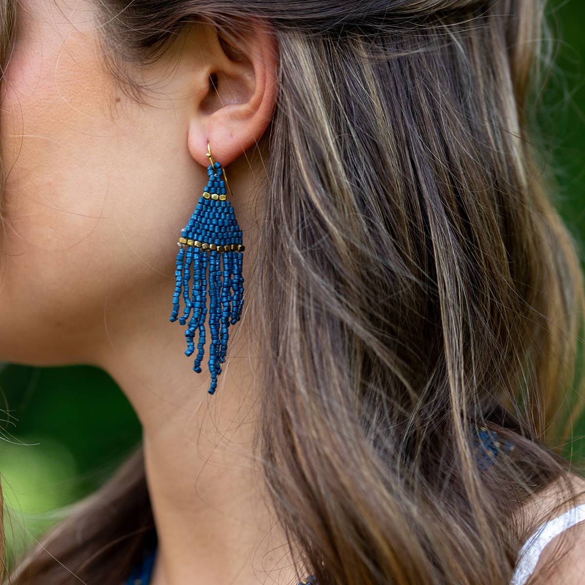 Seed Bead Earrings- Multiple Colors