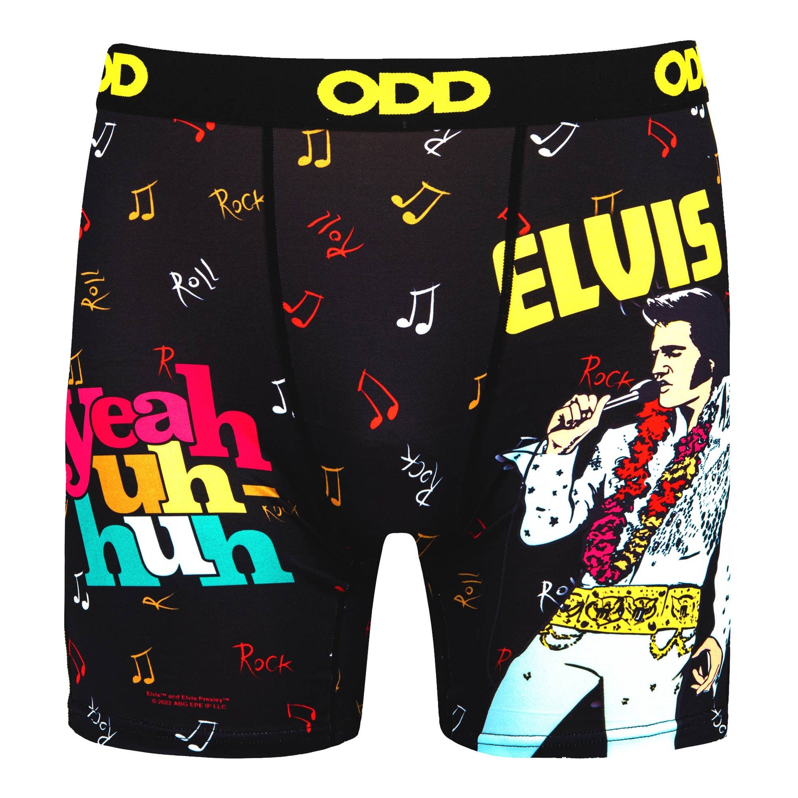 Elvis Rock N Roll - Men's Boxer Briefs: Small- XXL