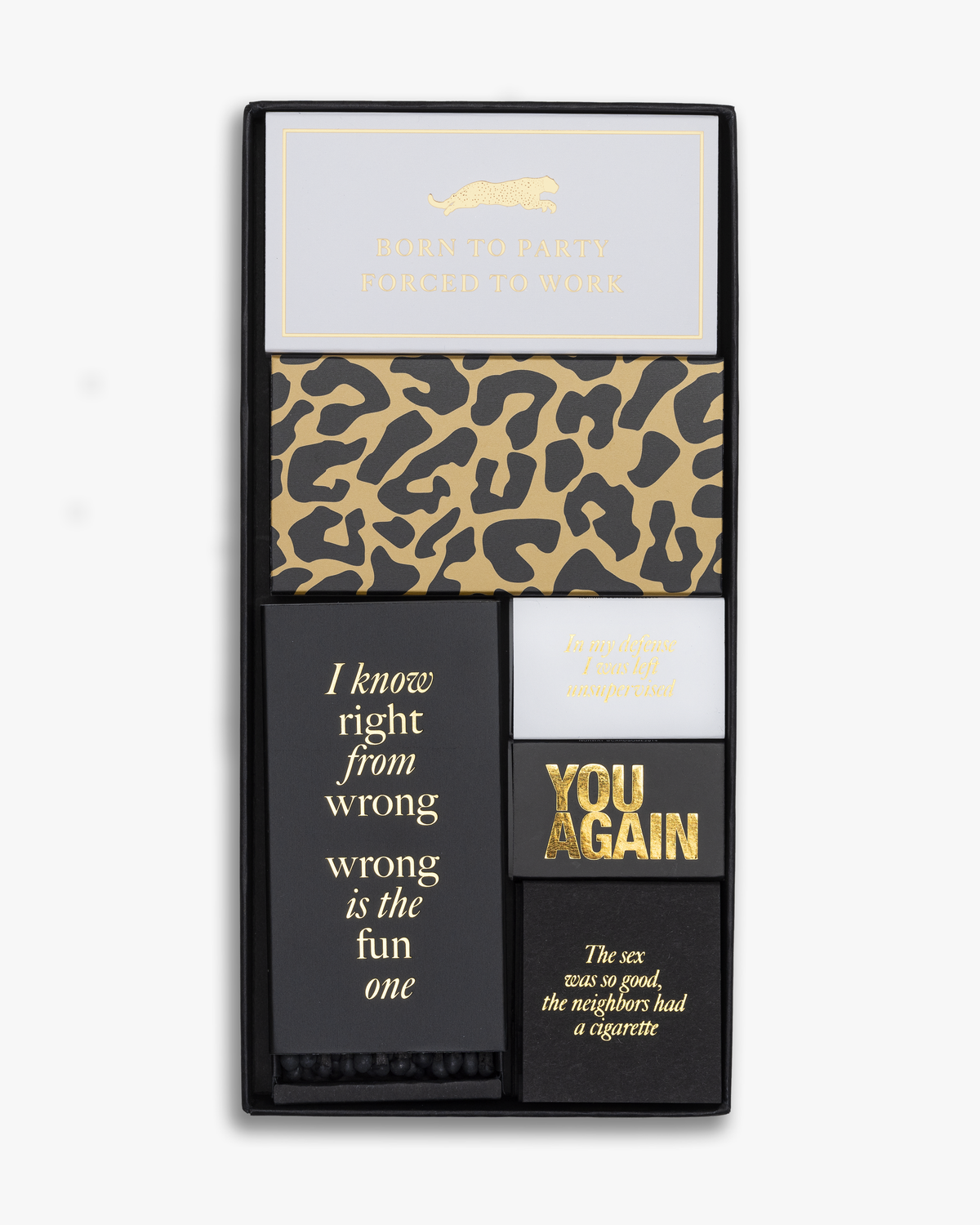 WILD THING MATCHES GIFT BOX PUZZLE