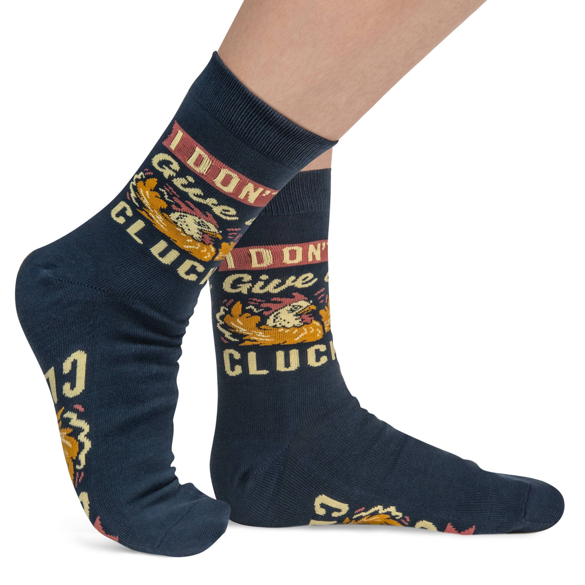 I Don't Give a Cluck Chicken Socks