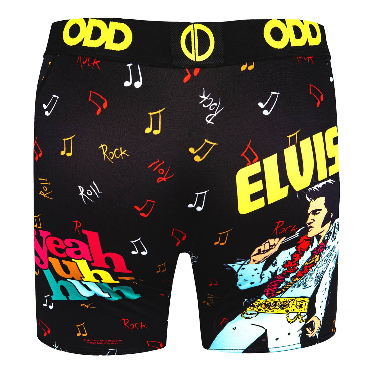 Elvis Rock N Roll - Men's Boxer Briefs: Small- XXL