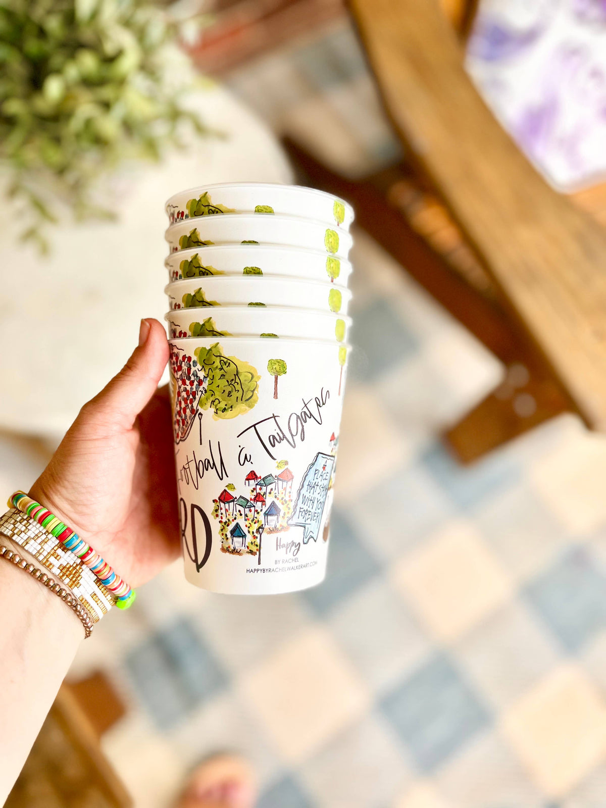 Oxford Reusable Party Cups, gifts, college games, alumni: Unwrapped