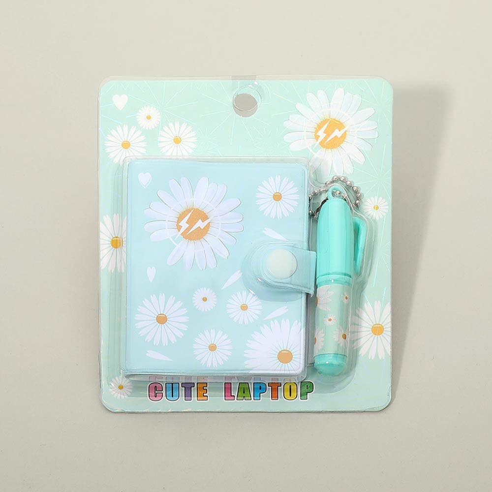 Floral Mini Notebook Pen Set
