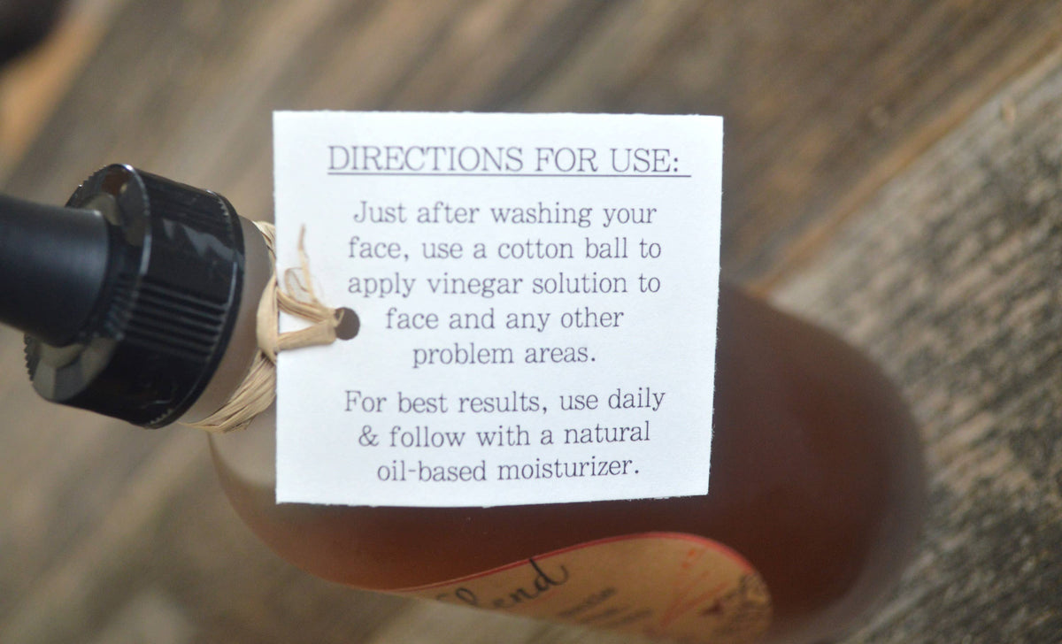Clear Skin Vinegar Blend: 1 ounce