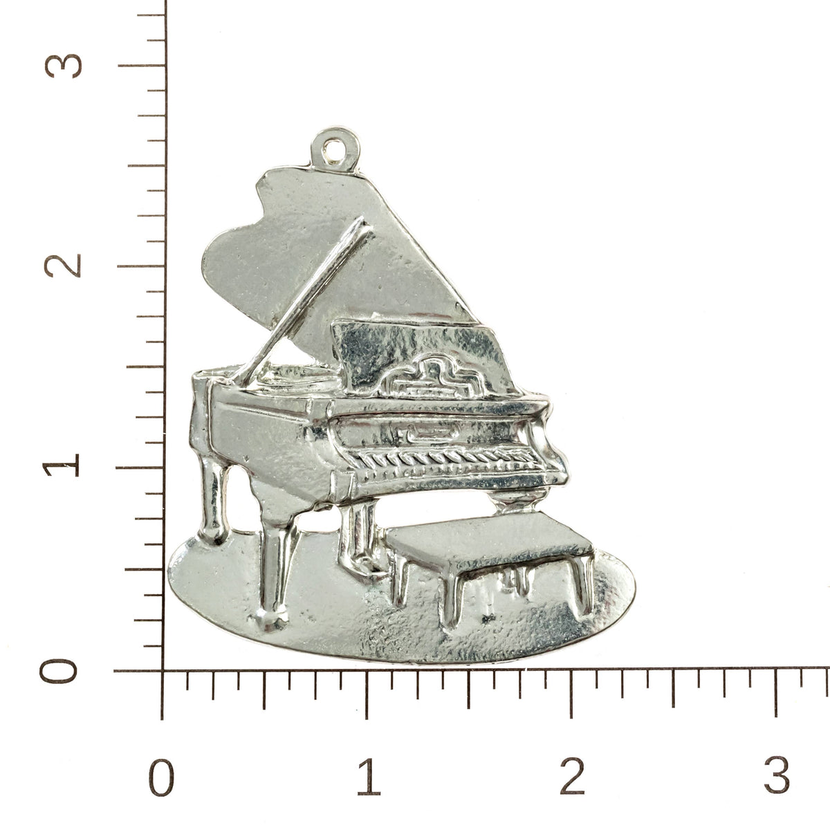 Handmade Music Christmas Ornament - Piano