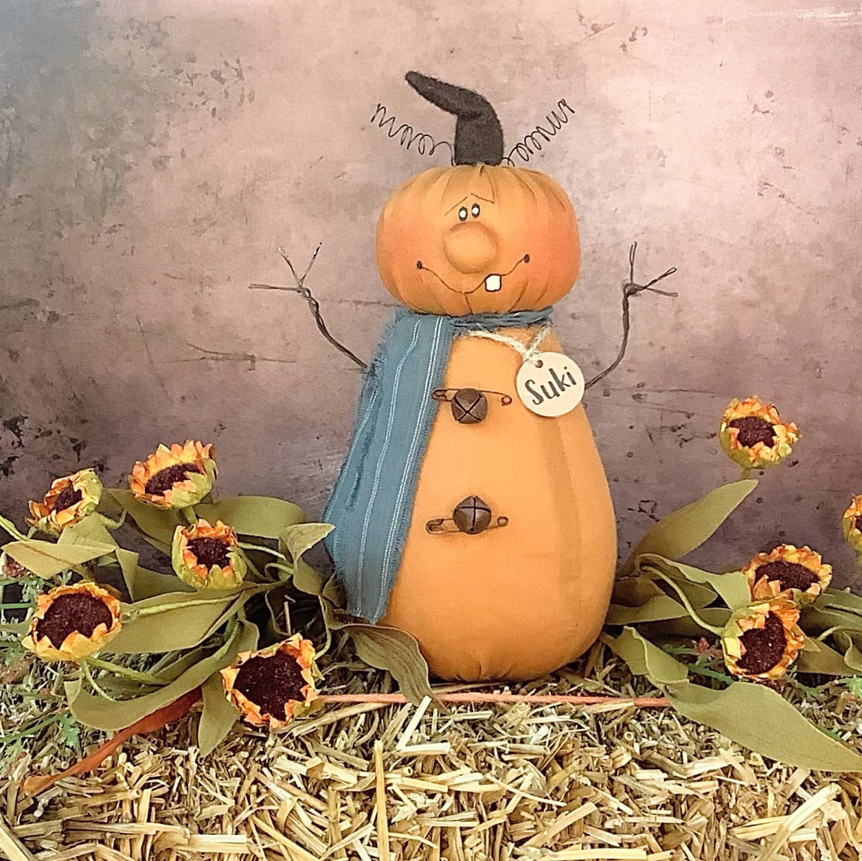 Suki the Goofy Jack-O-Lantern