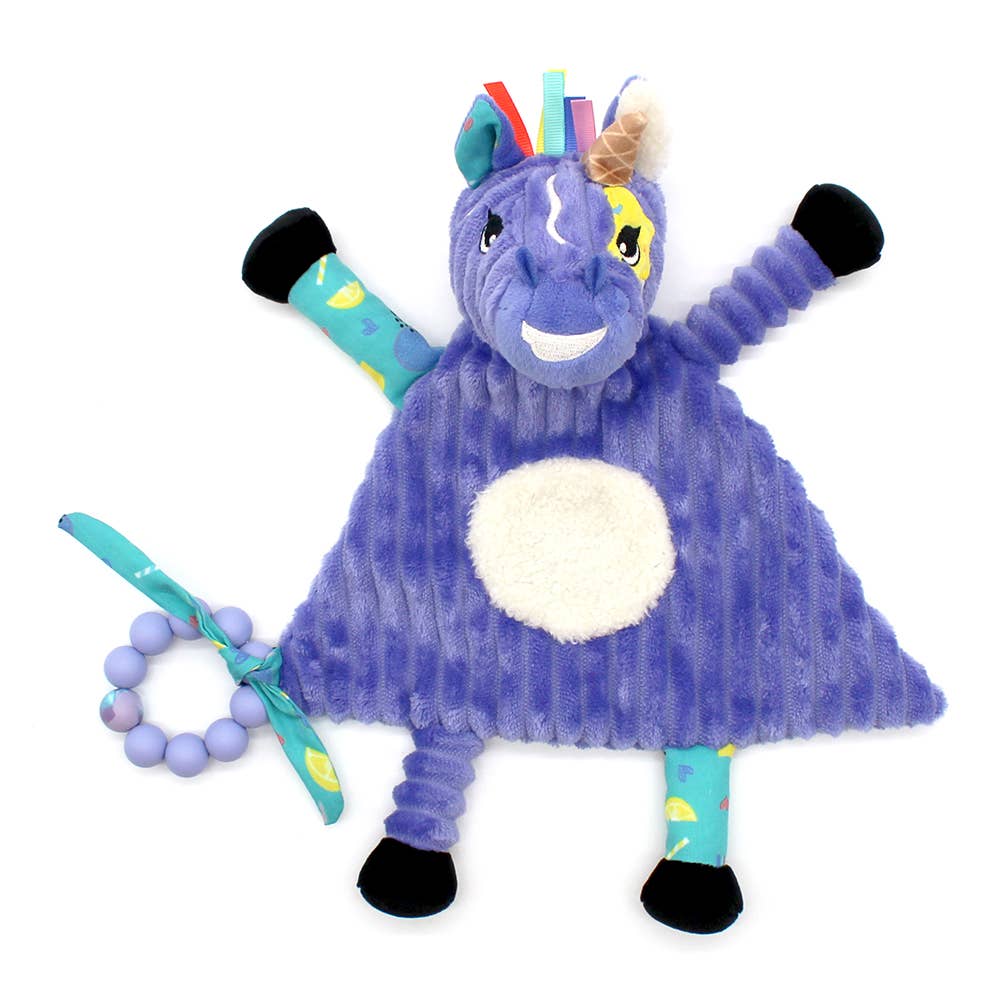 Teething Ring and Lovey Kiprokos the Zebra