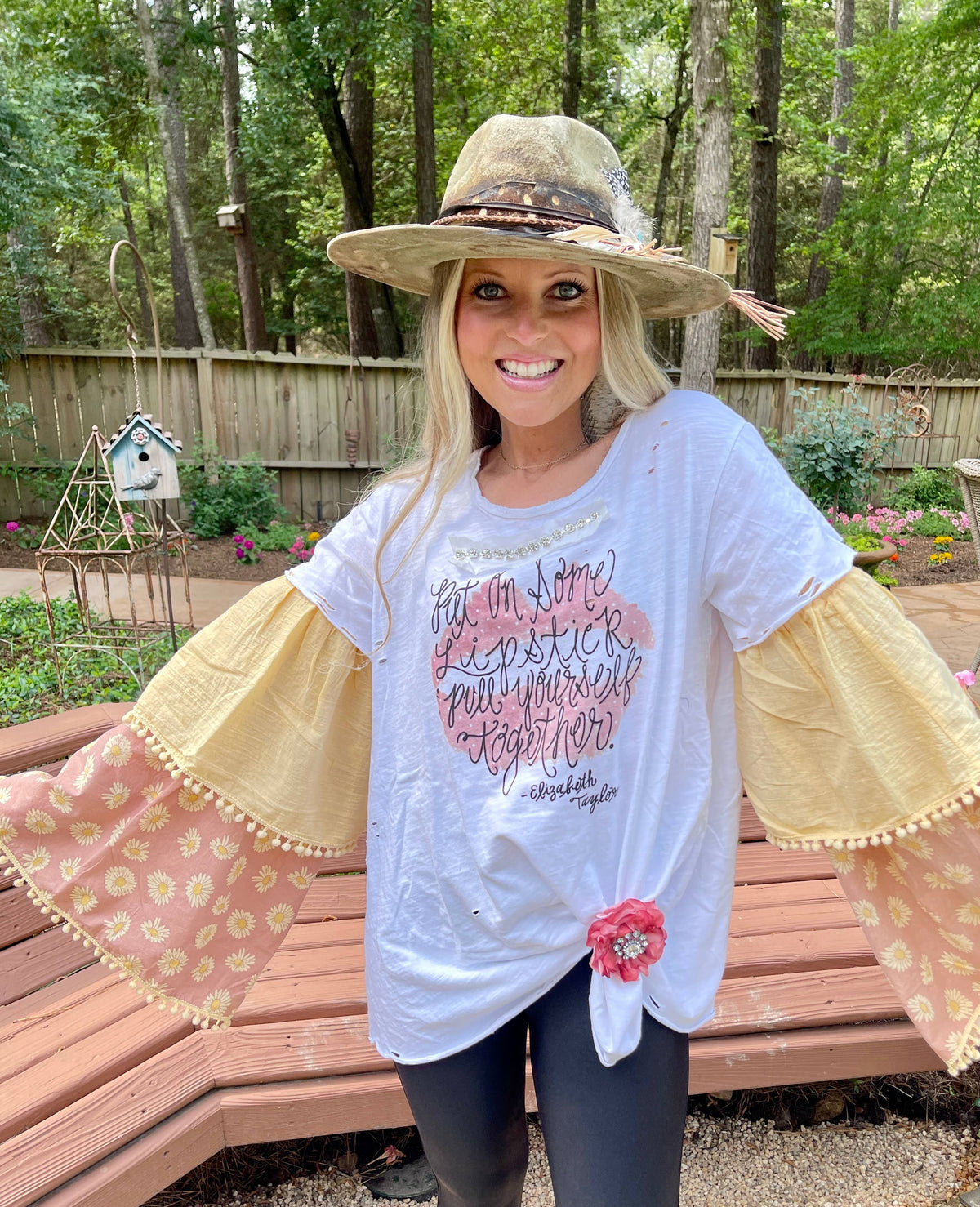 Lipstick Tattered Shirt: