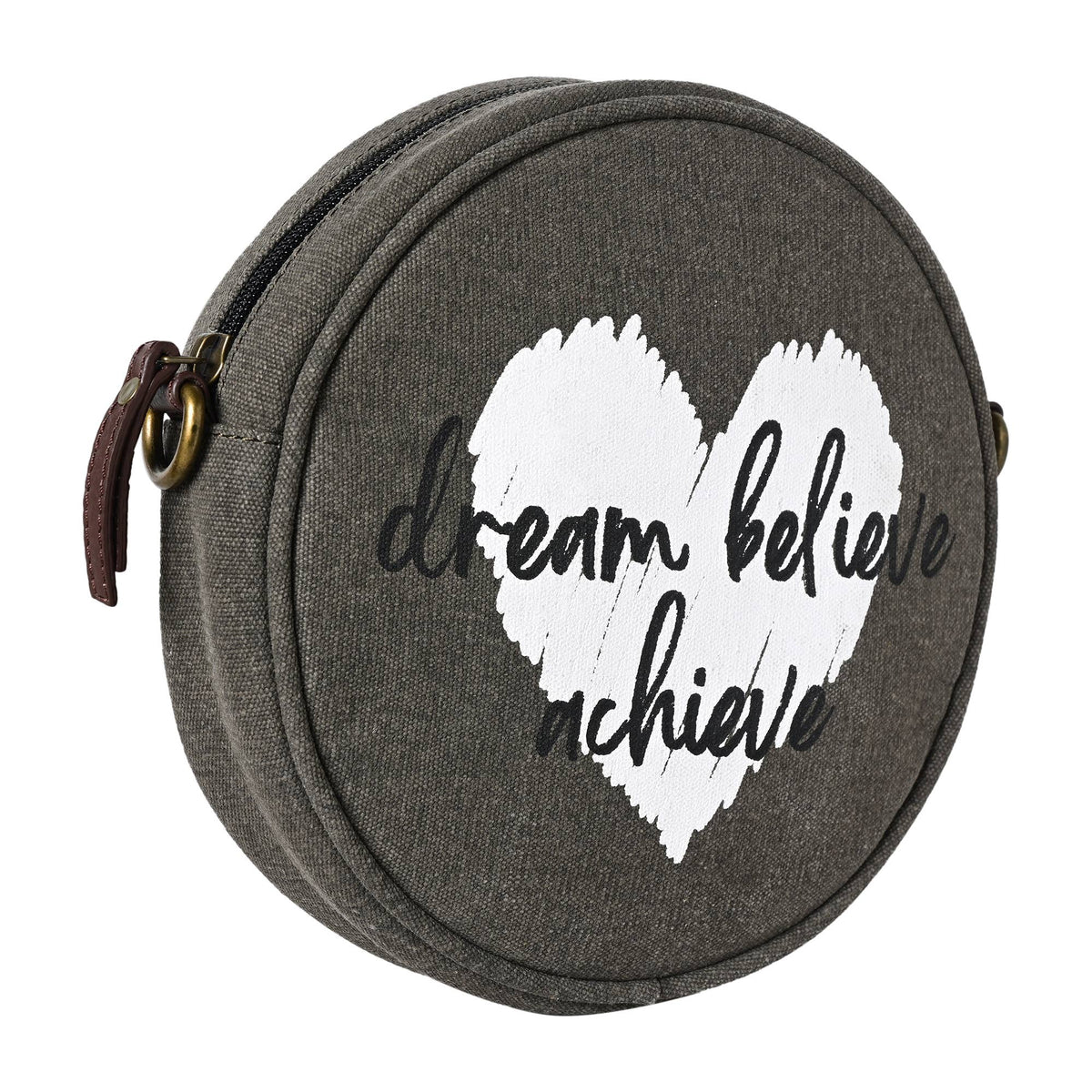 DREAM BELIEVE ACHIEVE ROUND, ORIGINAL LEATHER)