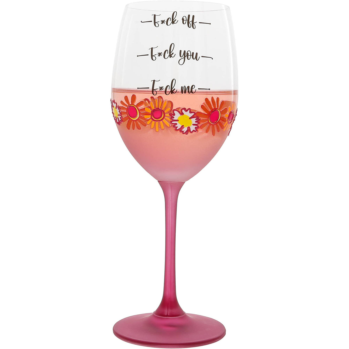 F*ck Off - Gift Boxed 18 oz Wine Glass