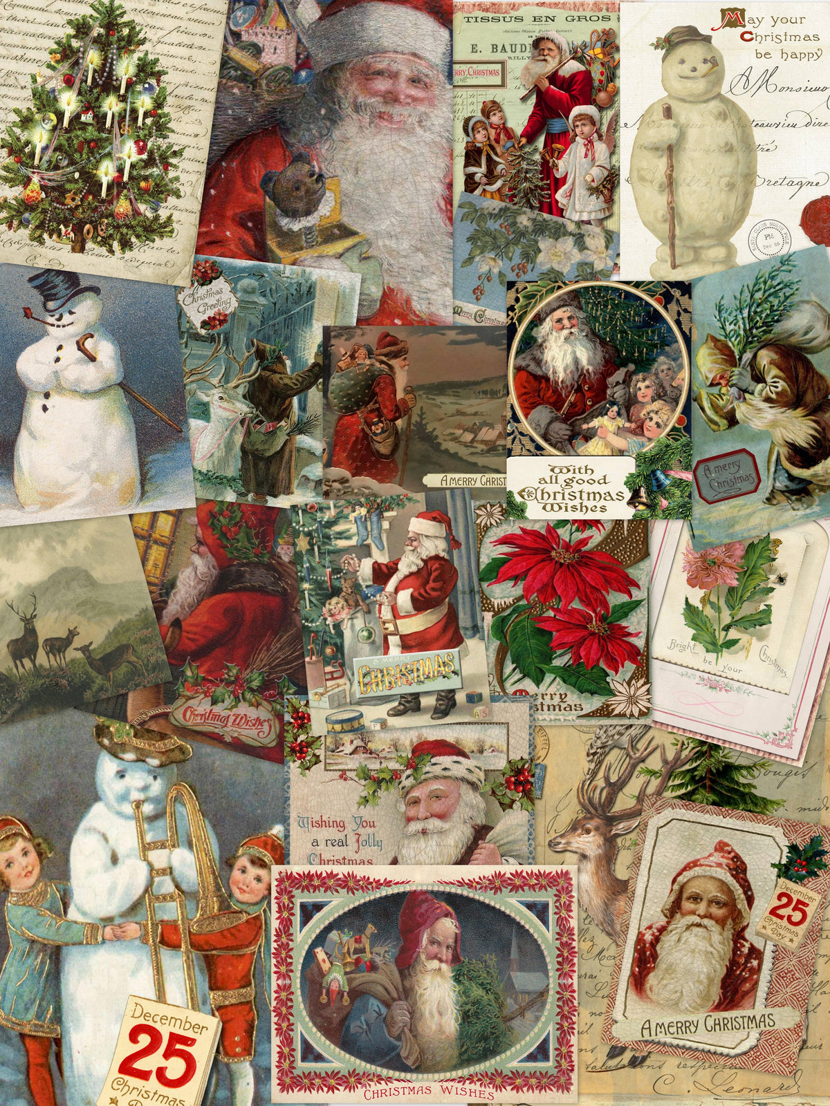 11" x 17"  Christmas Papers