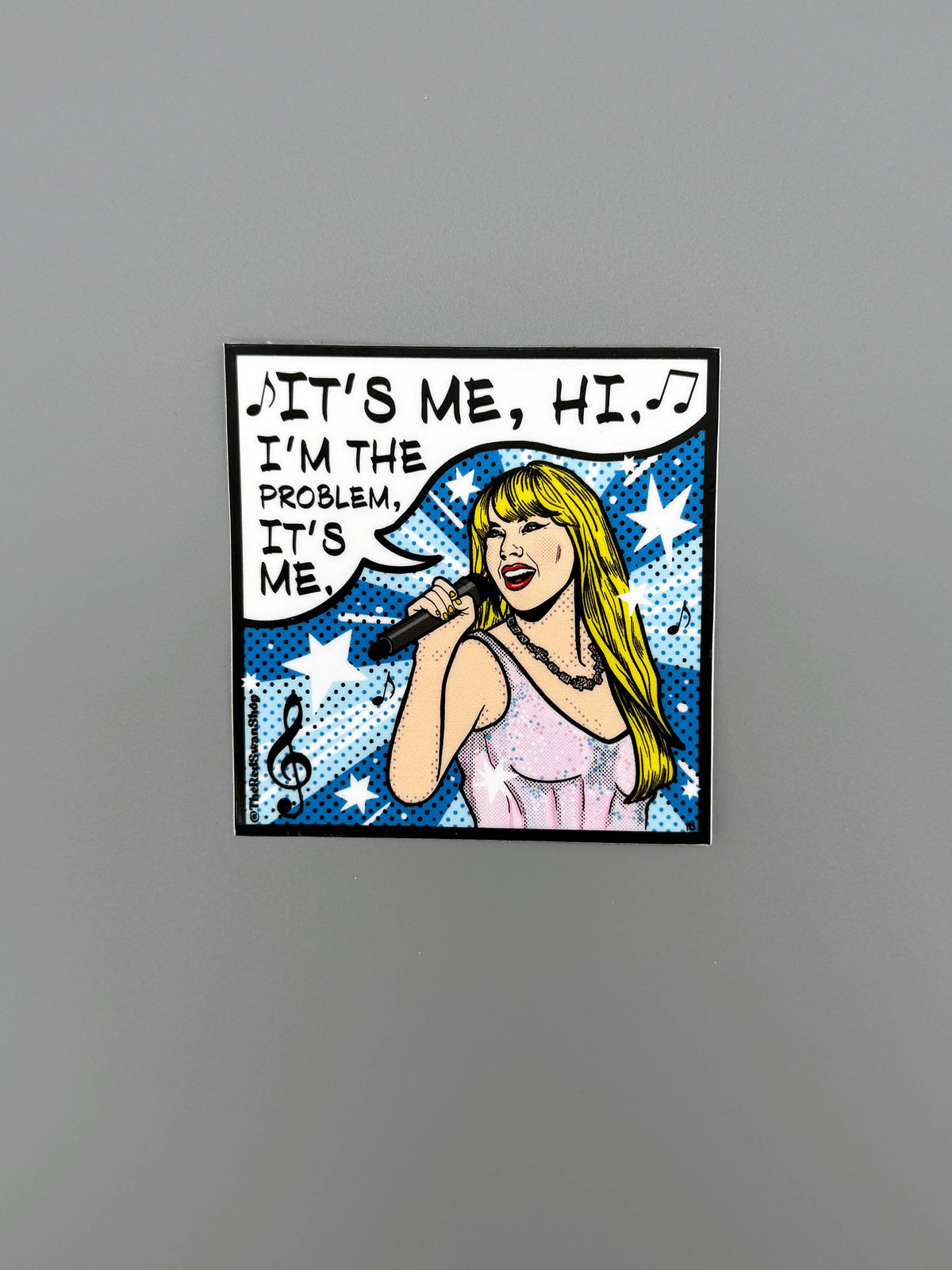 Taylor Swift Pop Art Vinyl Decal  Sticker