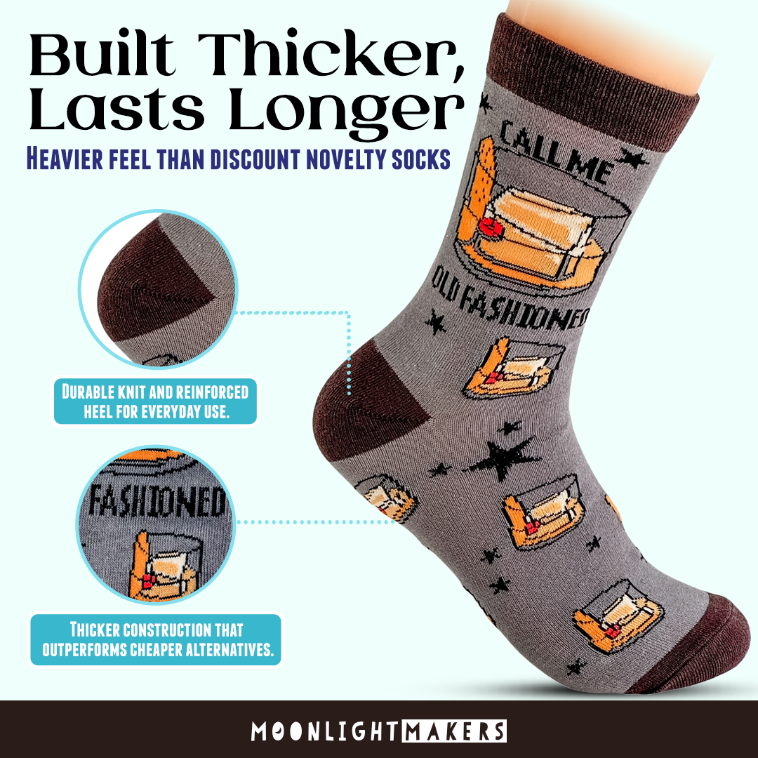 Call Me Old Fashioned - Funny Unisex Socks - Gift for Him