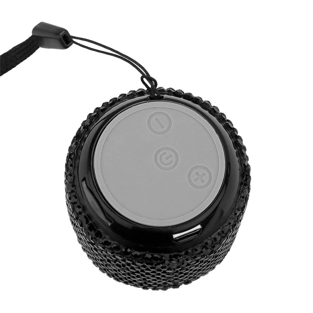 Mini Portable Bling Studded Wireless Speaker
: Ab