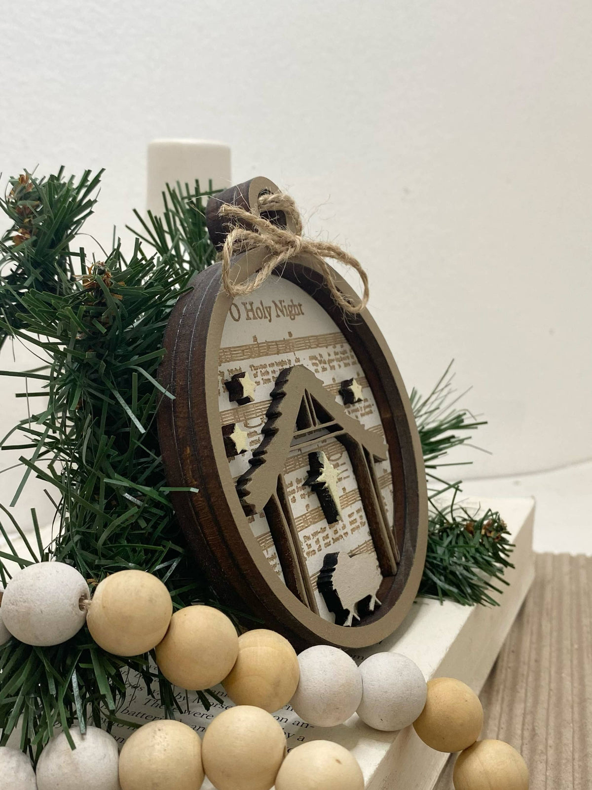O Holy Night Ornament or Gift Tag