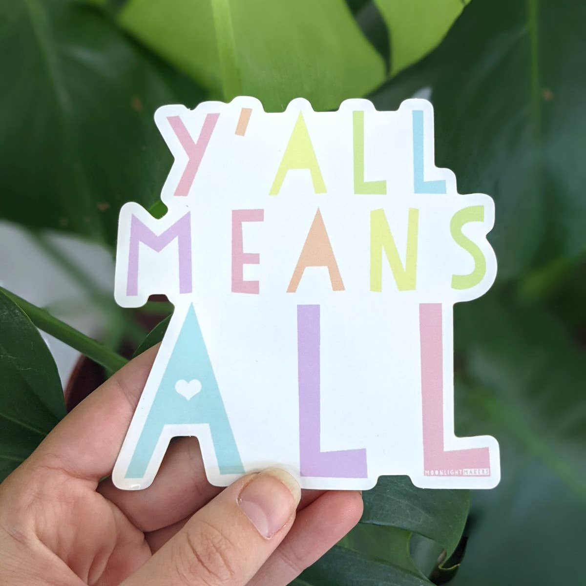Y'All Means All - Stickers