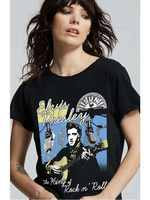 80s USA製 SOF TEE Elvis Presley XL Elvis X Sun Records Ss Tee - Feelin' Memphis LLC