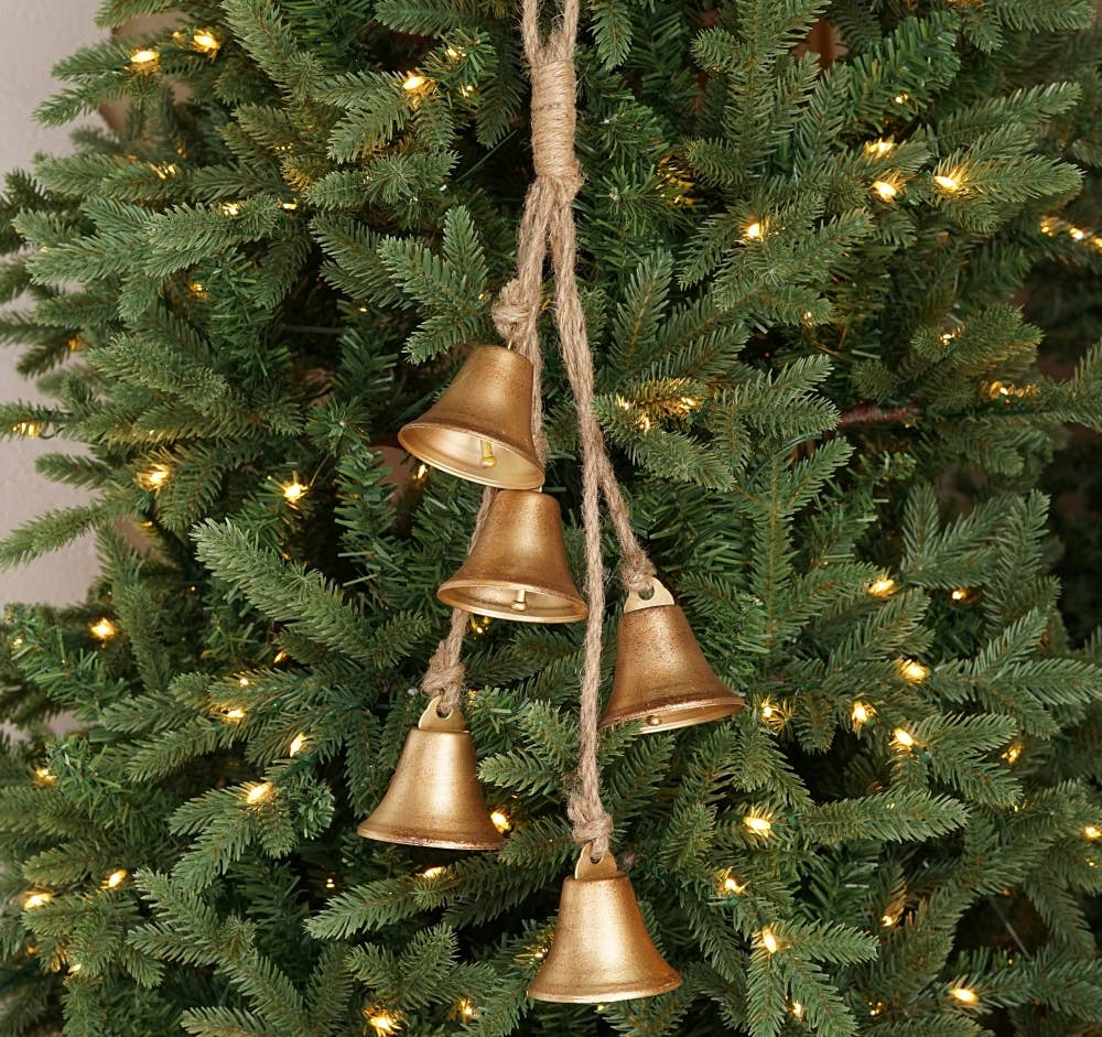 Vintage gold mini liberty bells