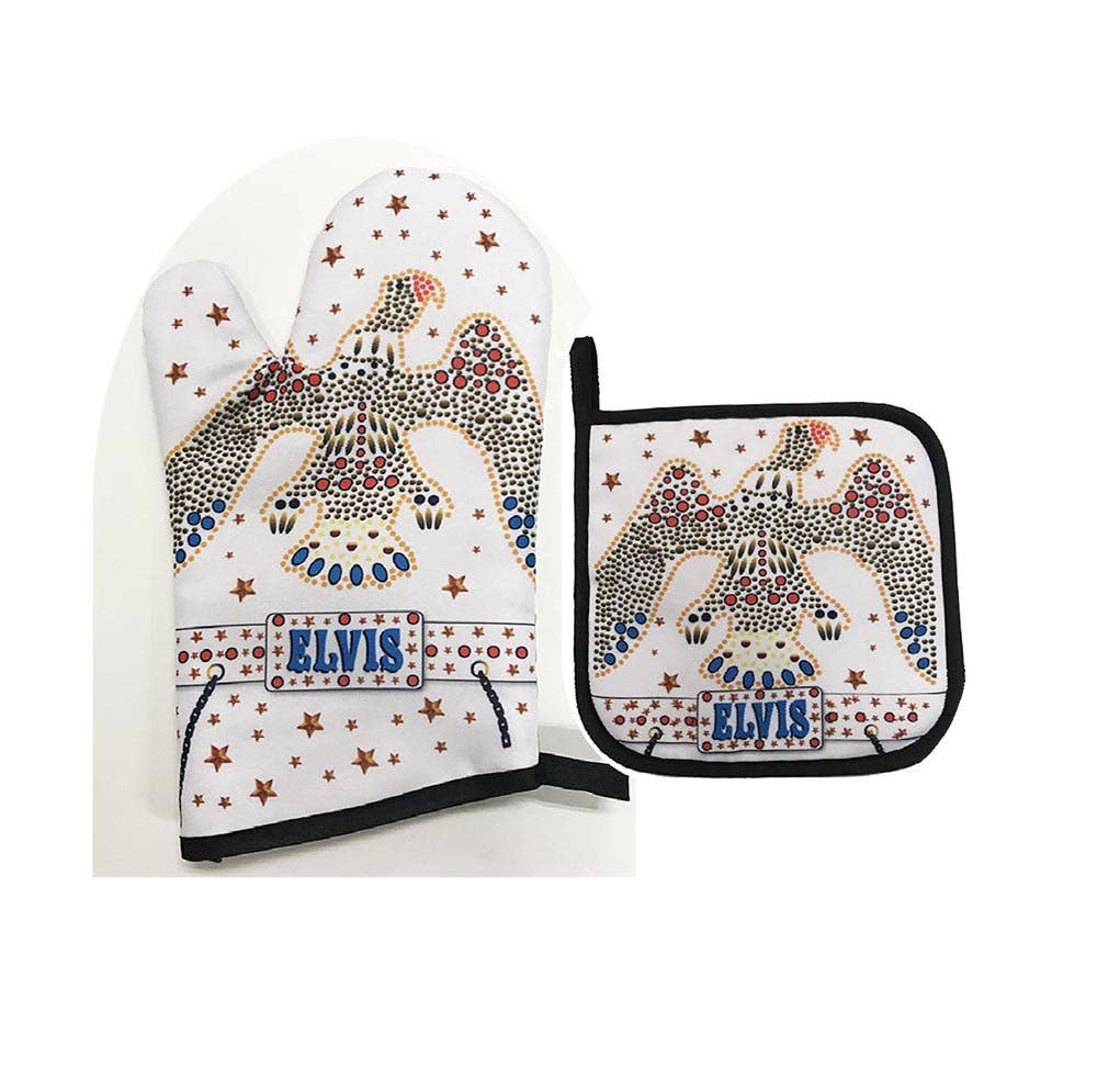 Elvis Pot Holder/Oven Mitt