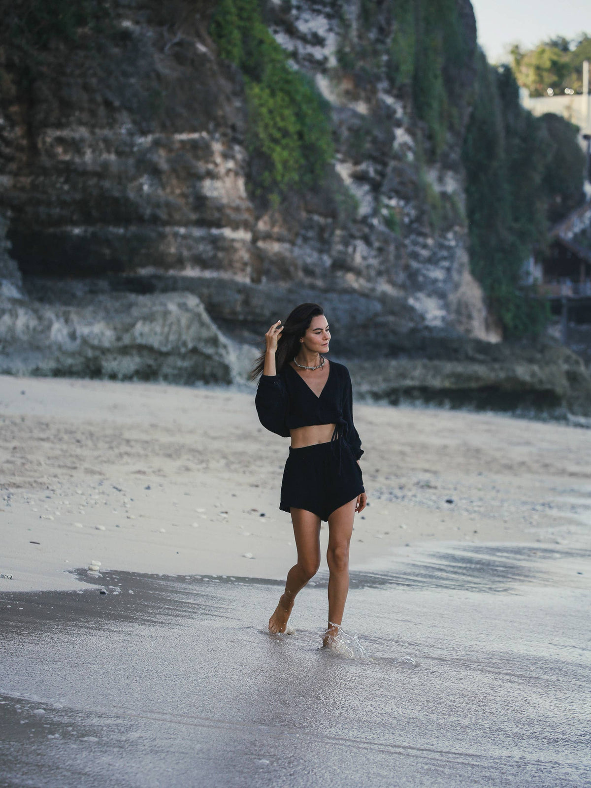 Echo Boy Short - Black | 100% Turkish Cotton: Choose Black or White