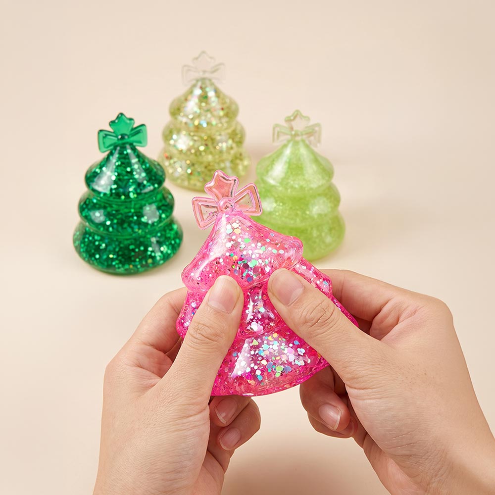 Glitter Christmas Squishy Toy