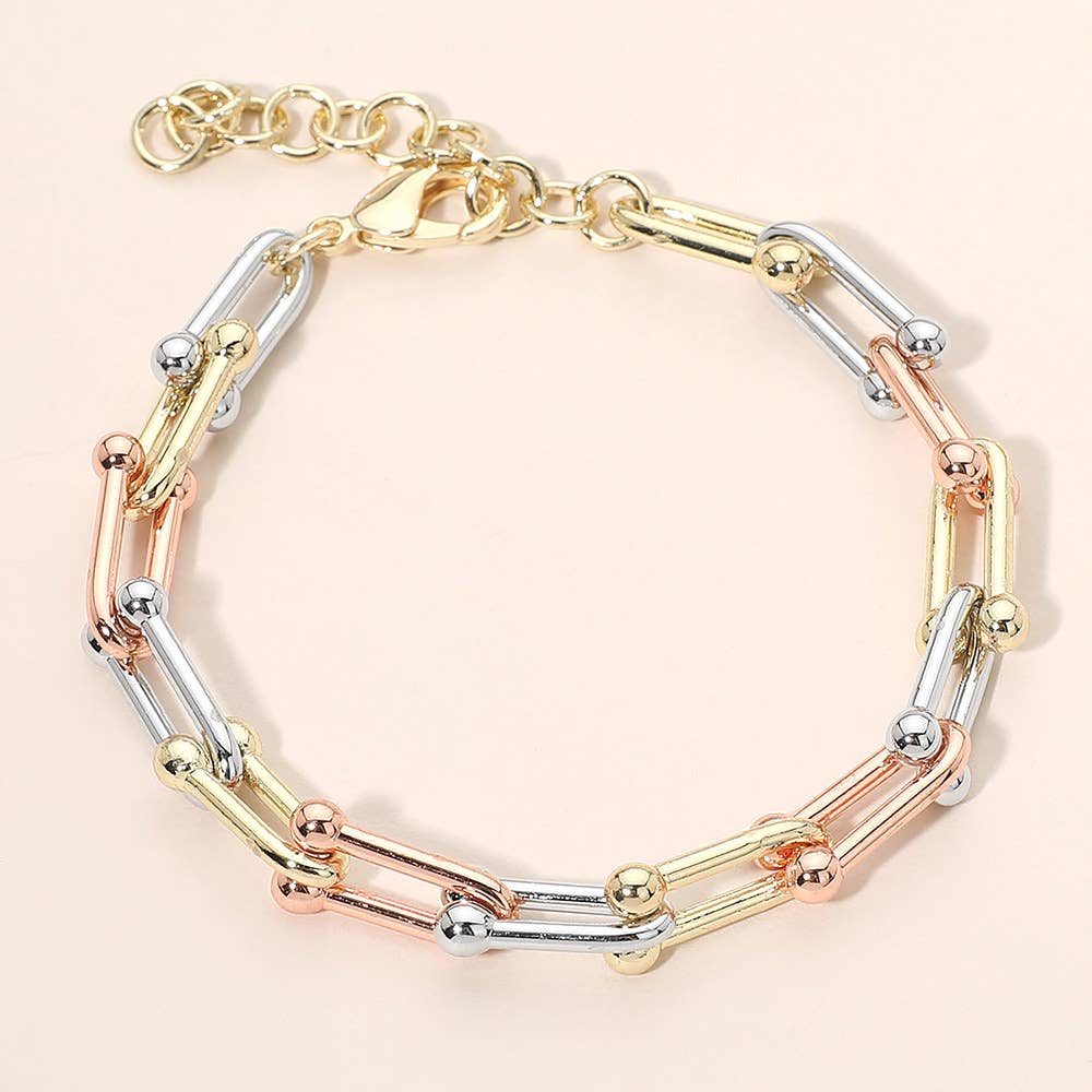 Industrial Link Chain Bracelet
