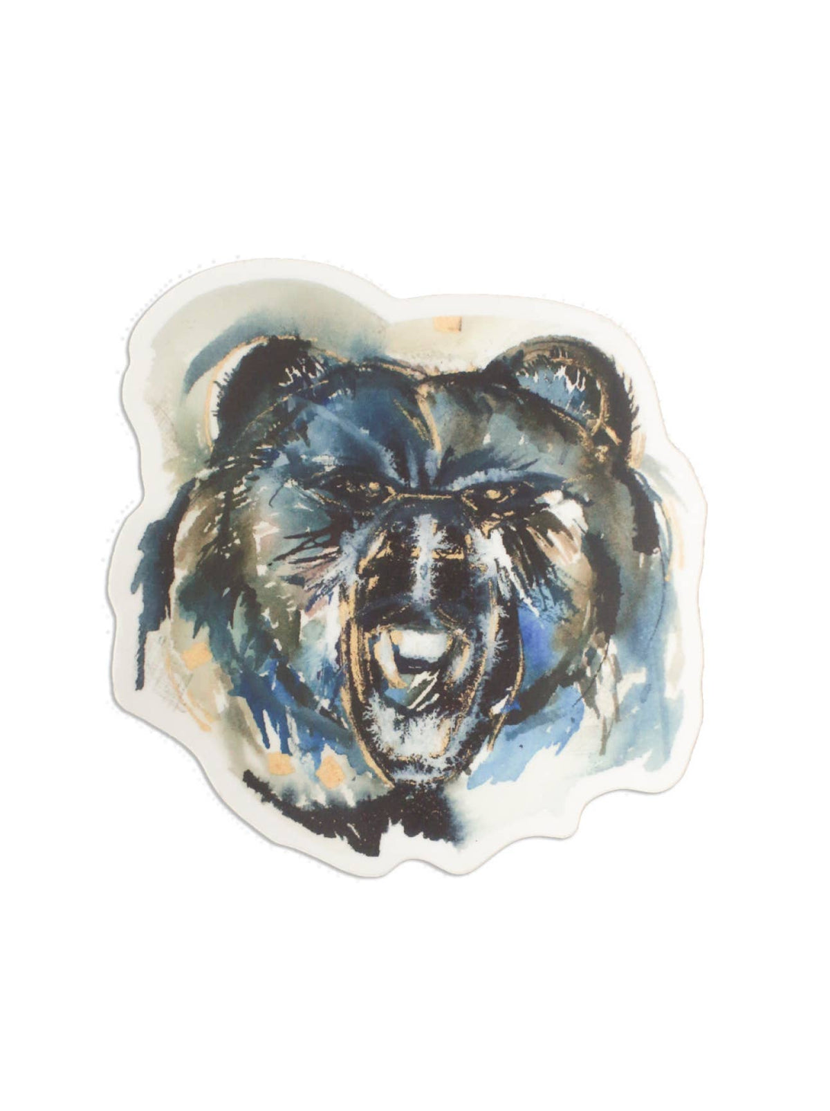 Memphis Grizzle Mascot Stickers