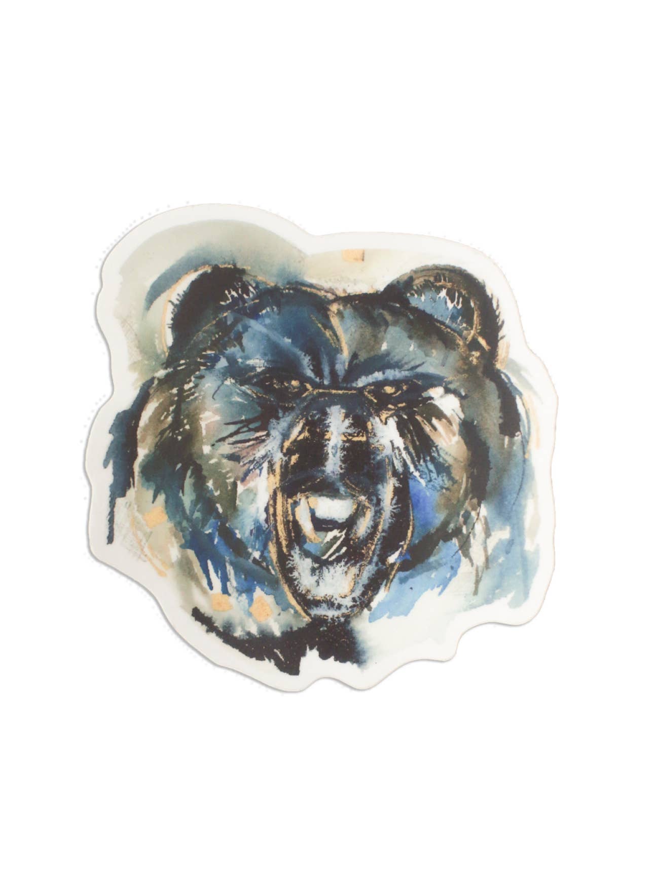 Memphis Grizzle Mascot Stickers