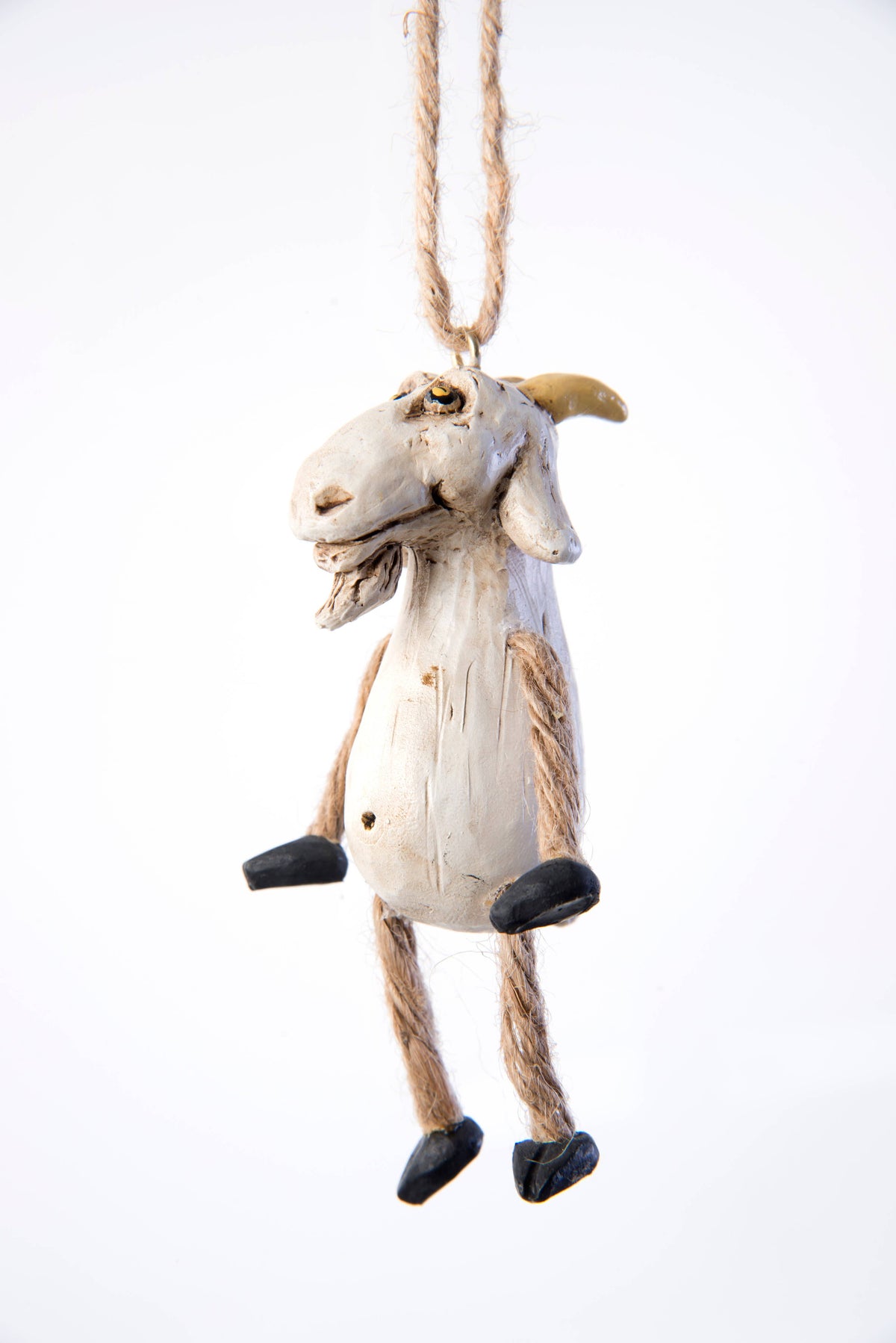 Goat Farm Animal Ornament by Bert Anderson