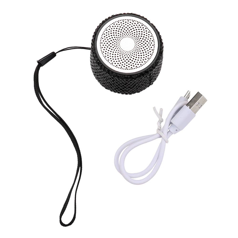 Mini Portable Bling Studded Wireless Speaker
: Ab