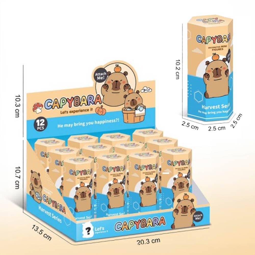 Capybara Mini Figure Phone Topper Blind Box