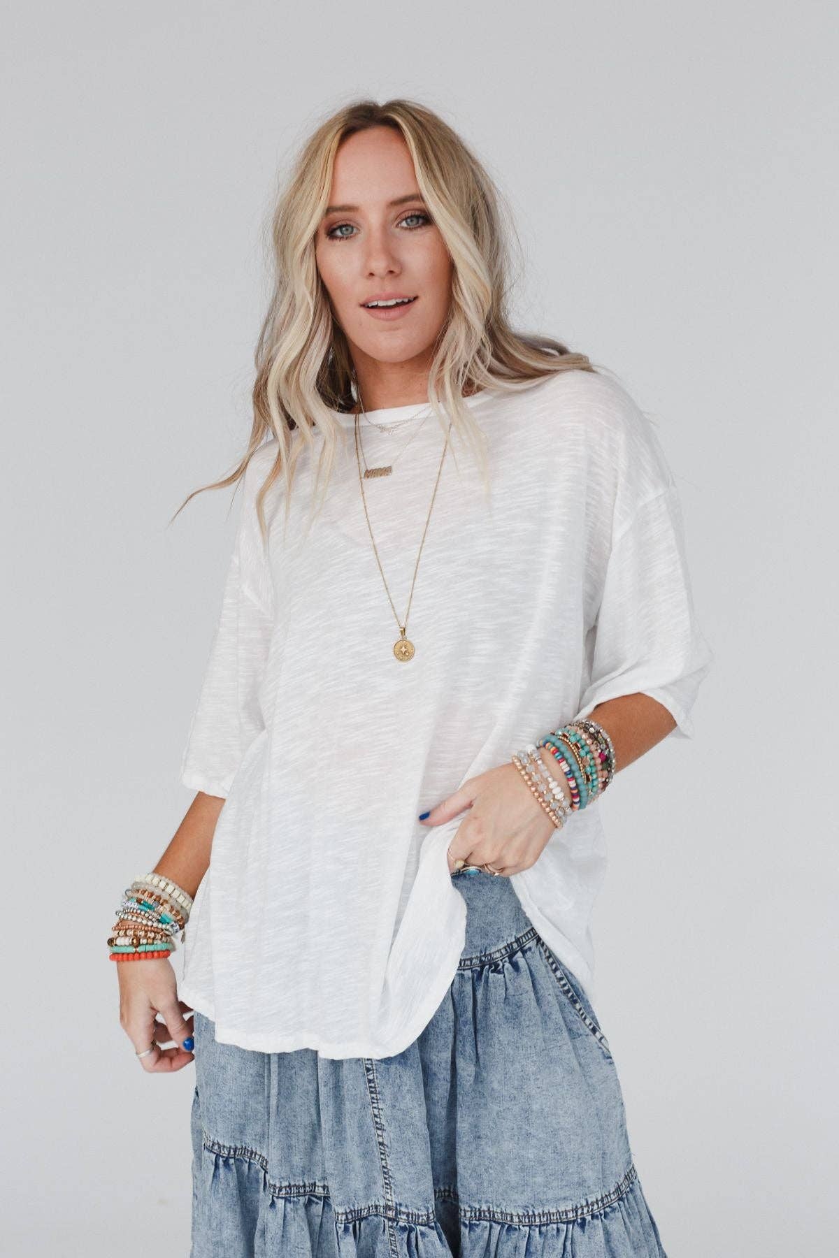 Your Favorite Slub Tee Shirt - Natural:
