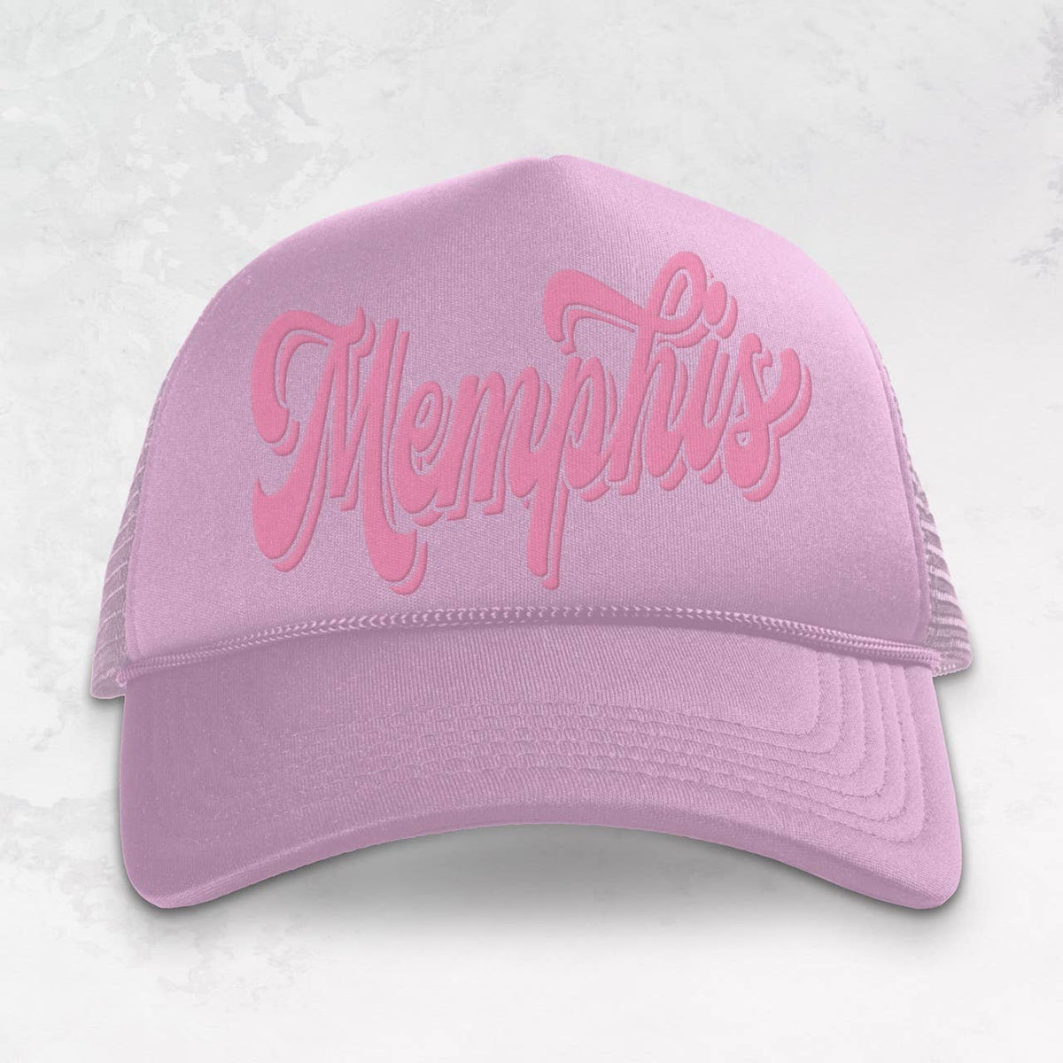 Memphis, Tennessee Pink Trucker Hat