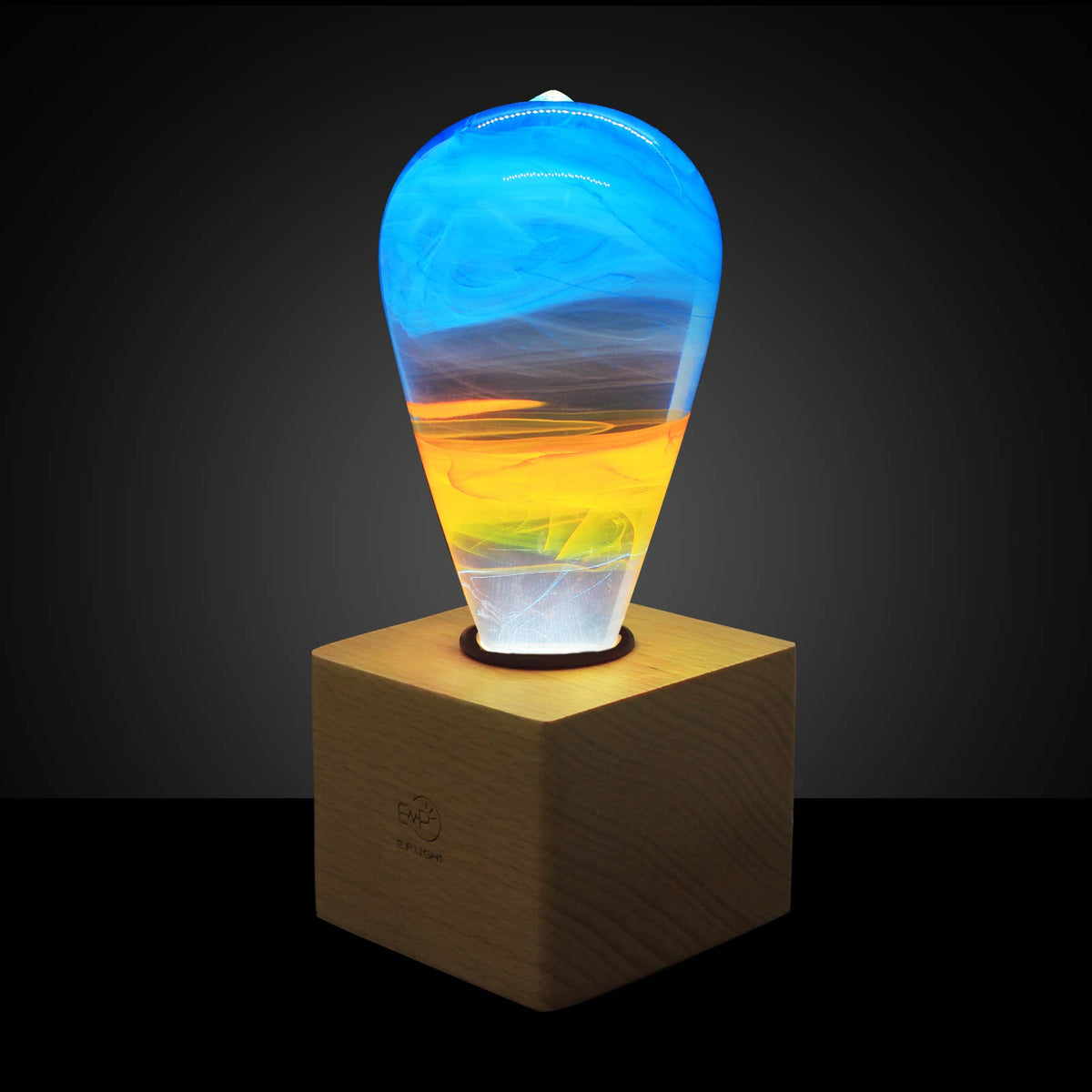 Fire Lamp - Led Light Bulb and Base
