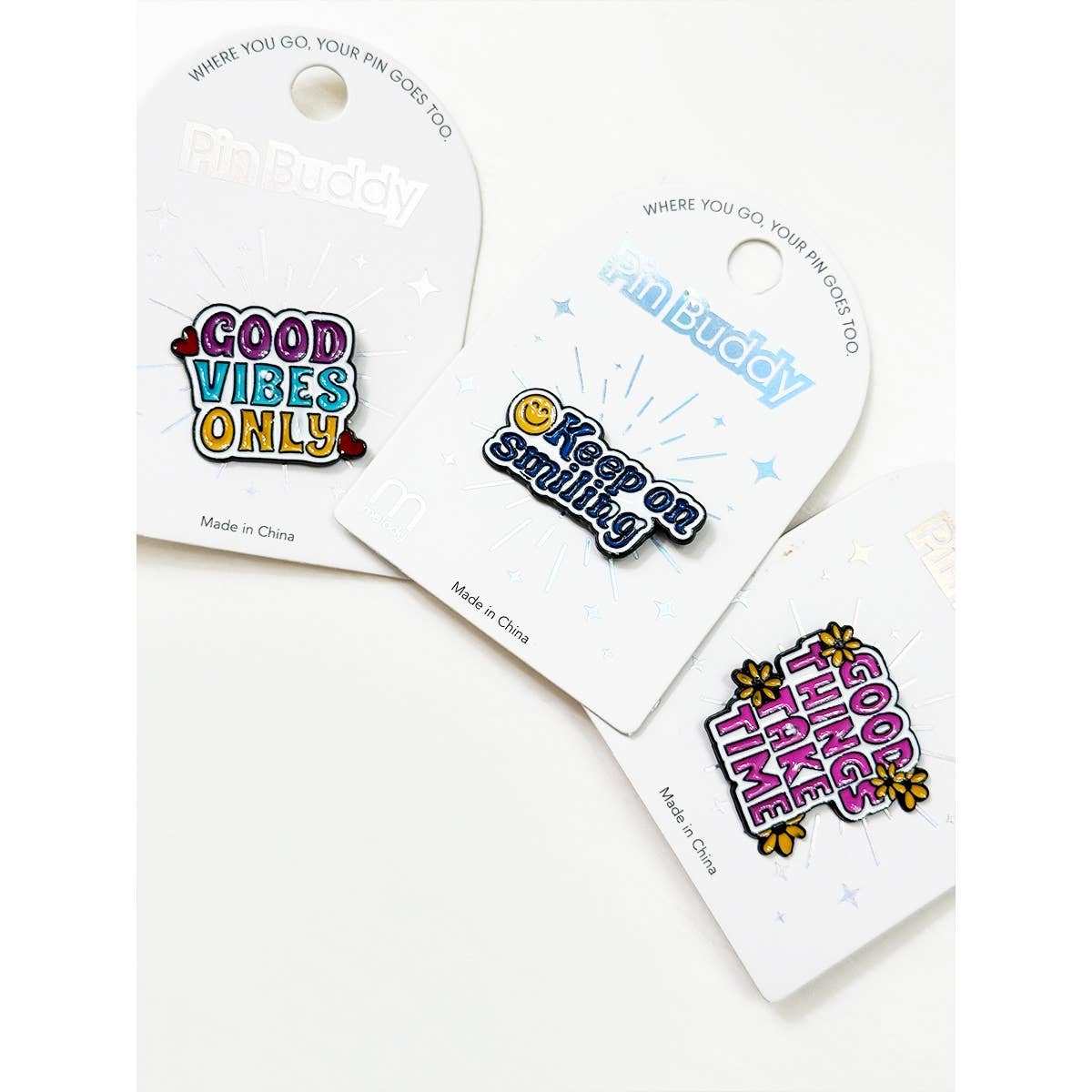 Inspirational Enamel Pins