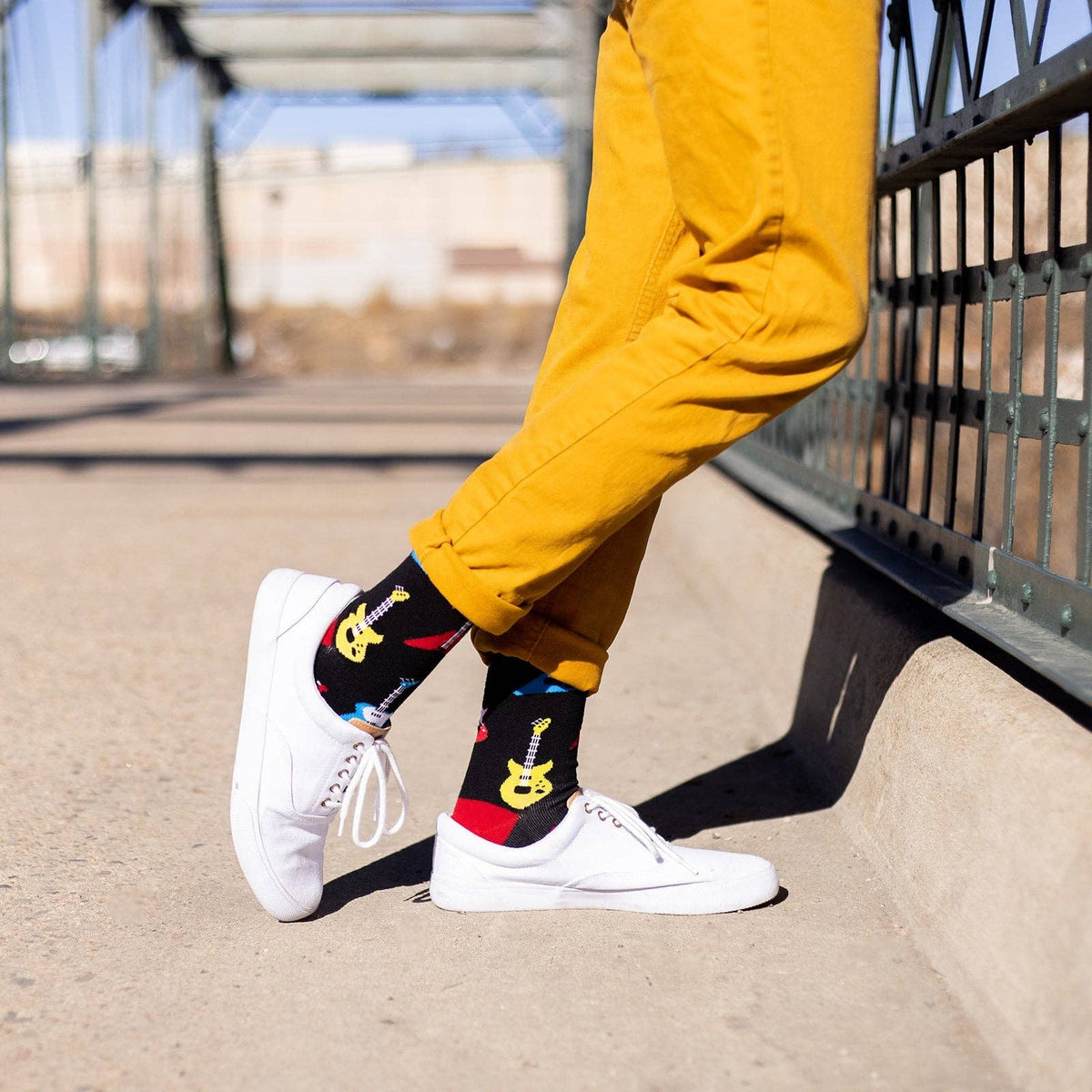 Rock Out Socks Out Guitar Socks