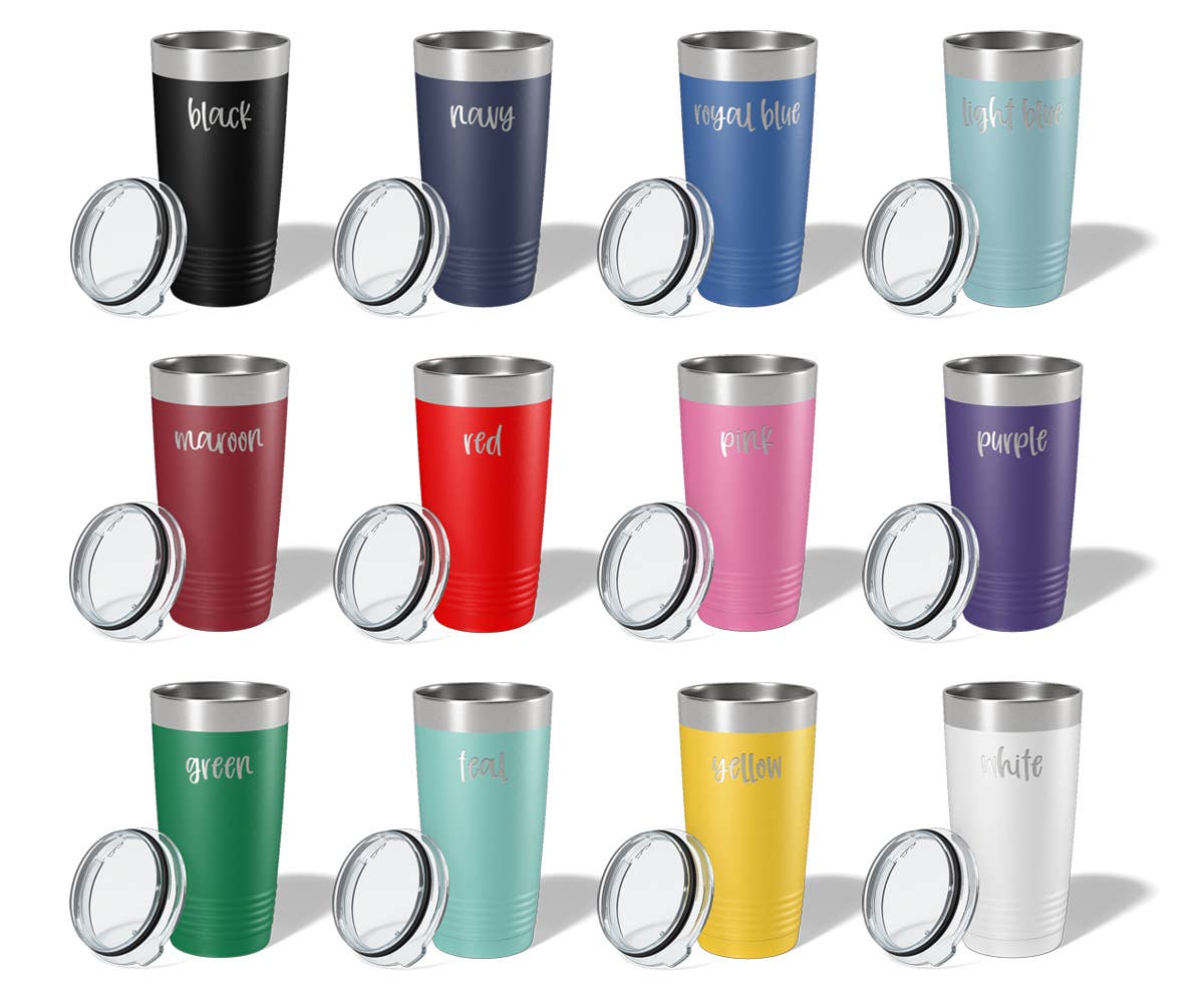 Memphis Skyline Stainless Tumbler: 30 Ounce / Black
