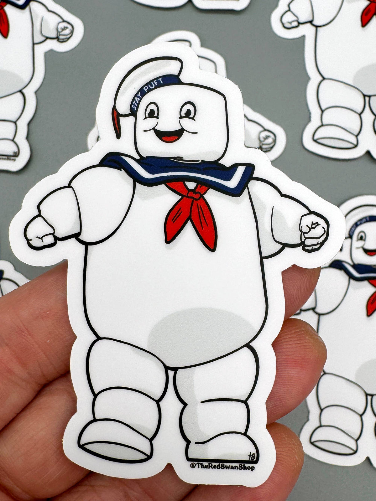 Stay Puft Marshmallow Man - Ghostbusters Vinyl Decal Sticker