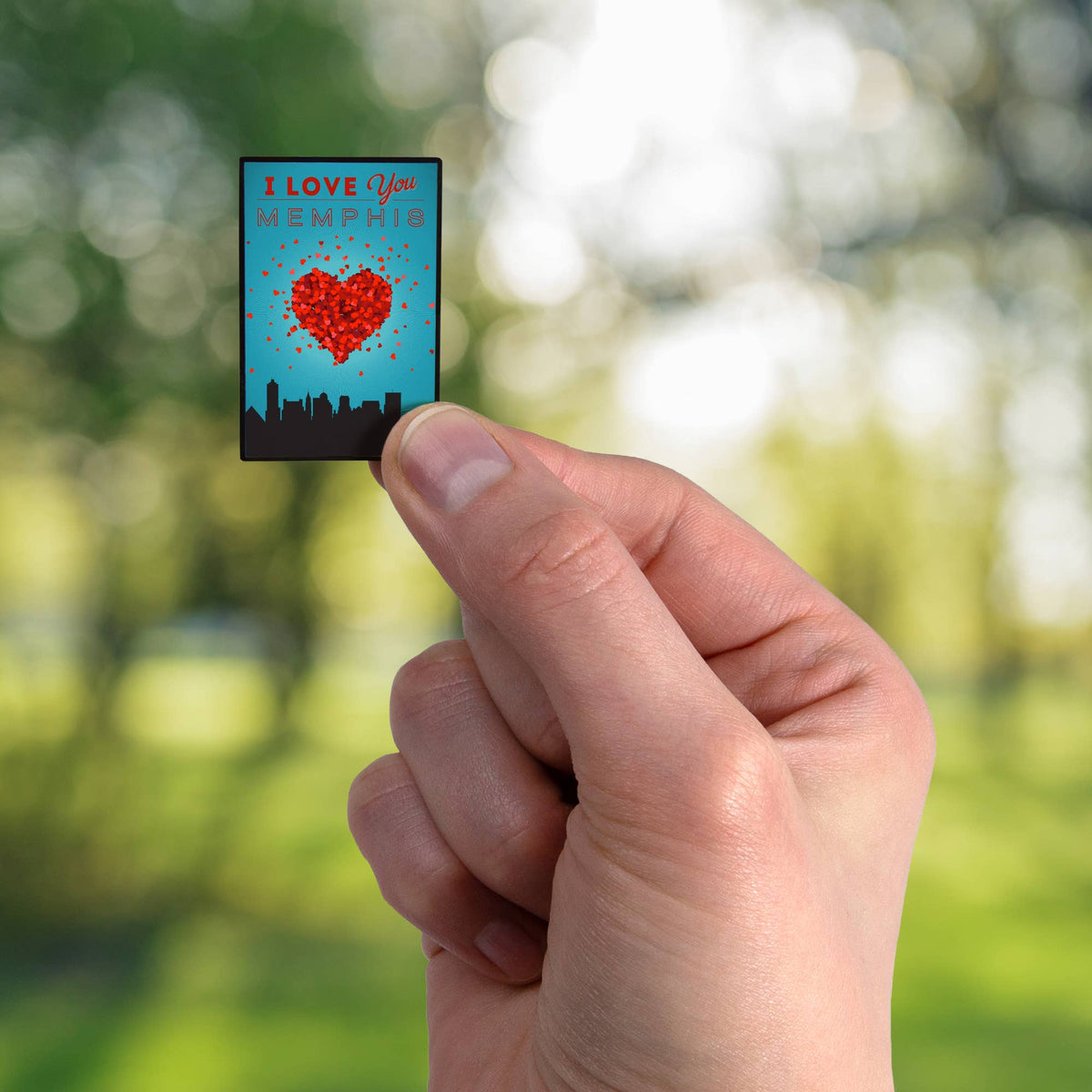 I Love You, Memphis, Tn, Lapel Pin