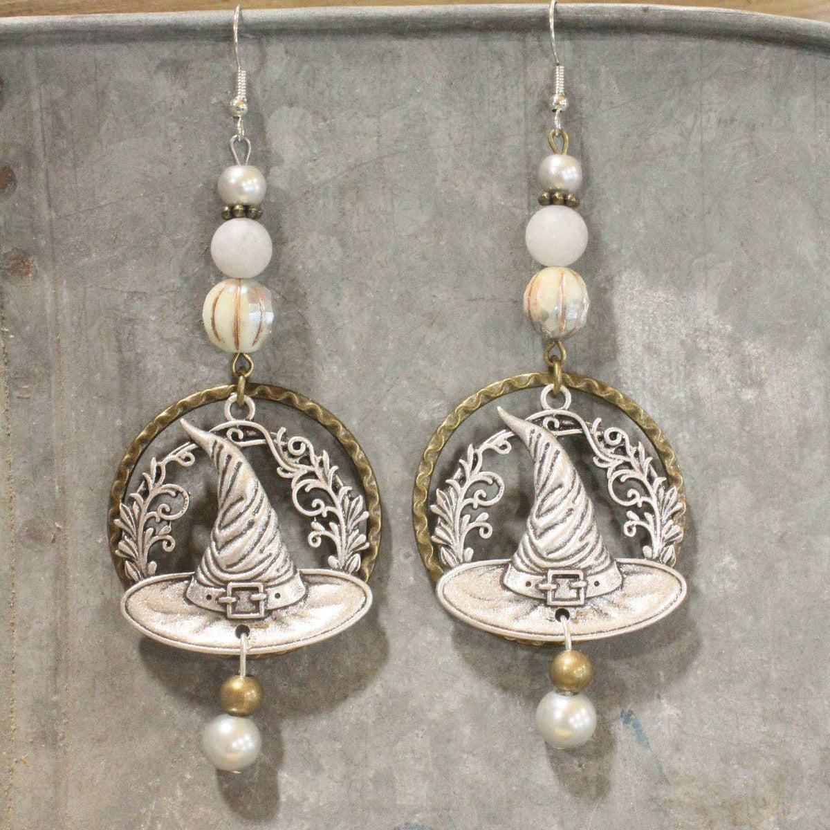 If The Hat Fits Wear It Dangle Drop Earrings