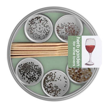 Pocket Garden- Herb Garden for Wine Lovers