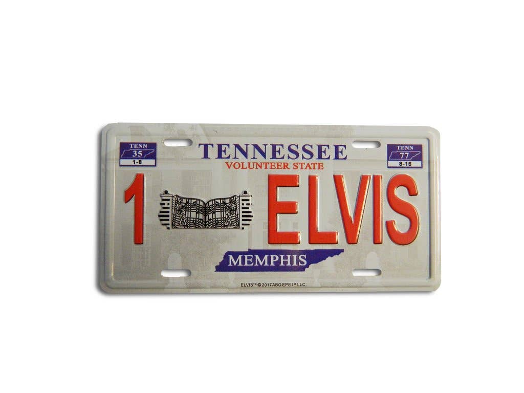 Elvis Magnet - License Plate 1 Elvis