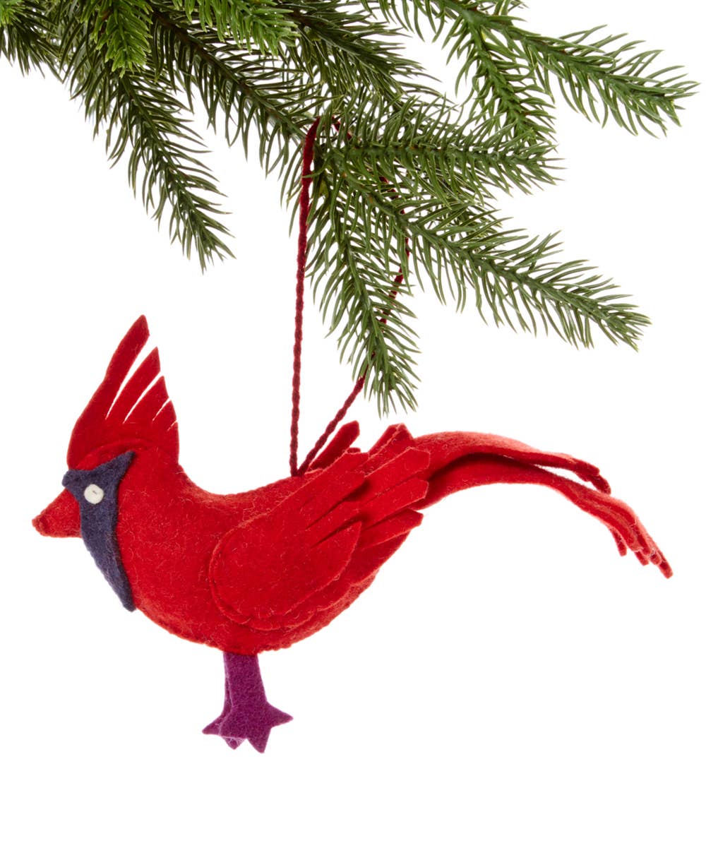 Cardinal Ornament