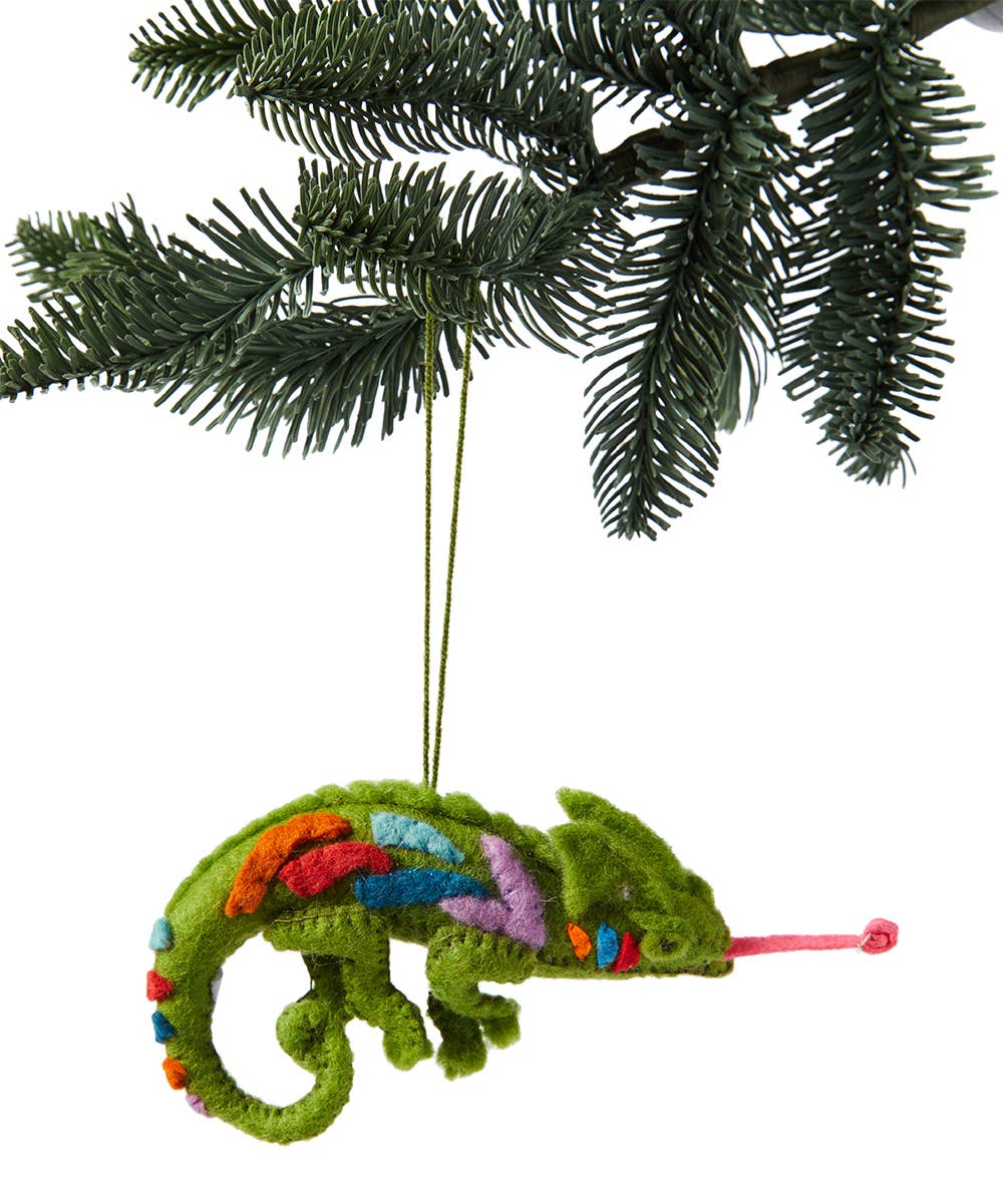 Chameleon Ornament