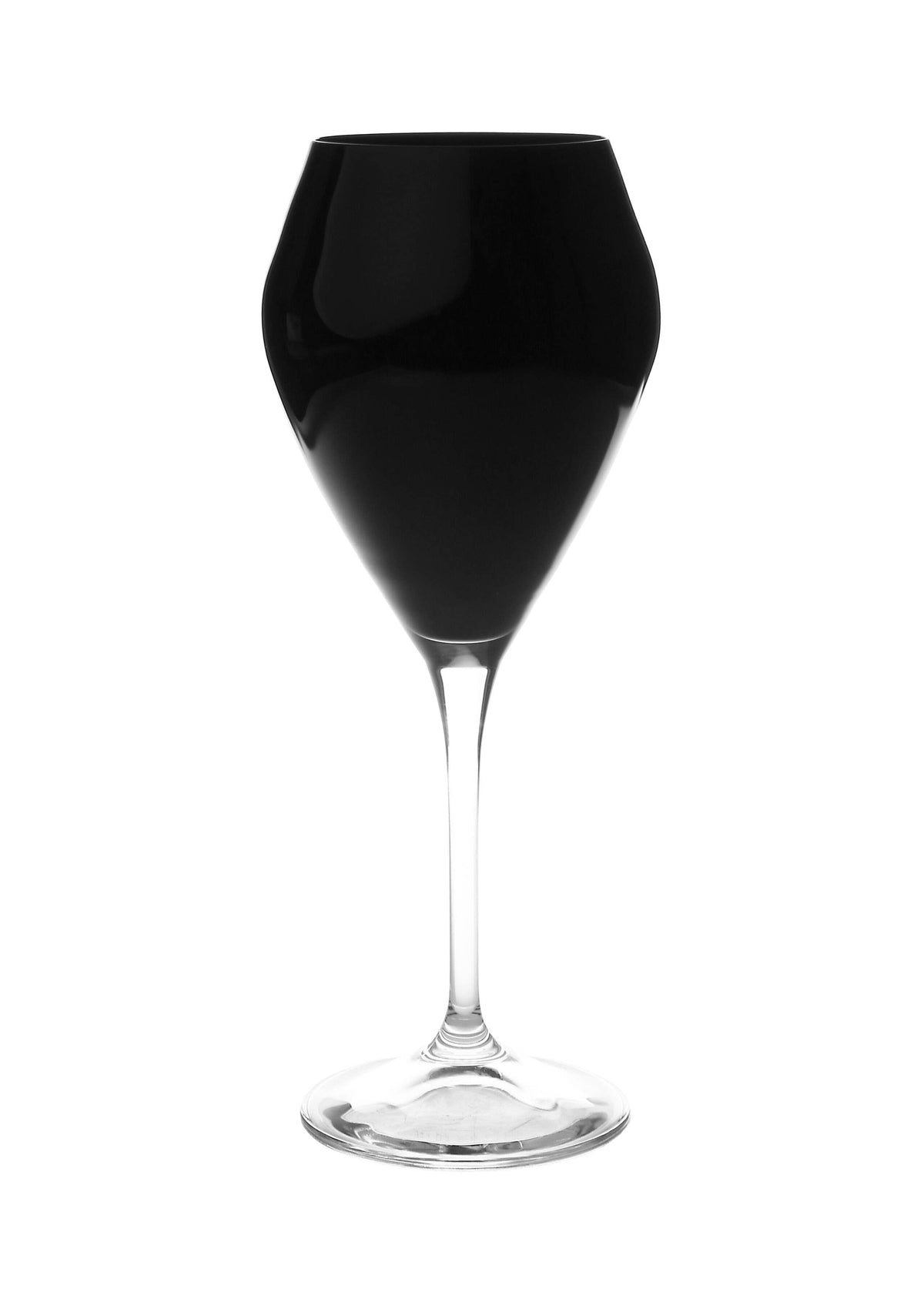 Black Wine Glass