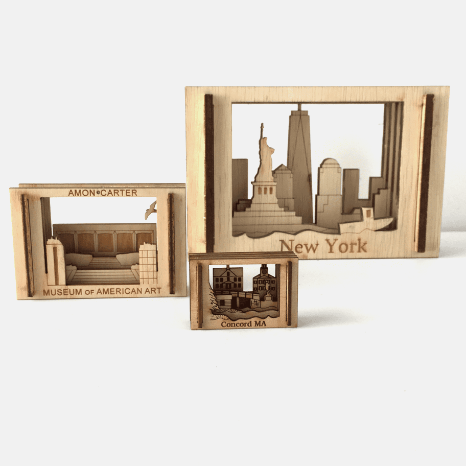 Memphis, TN Skyline - Matchbox in Medium size