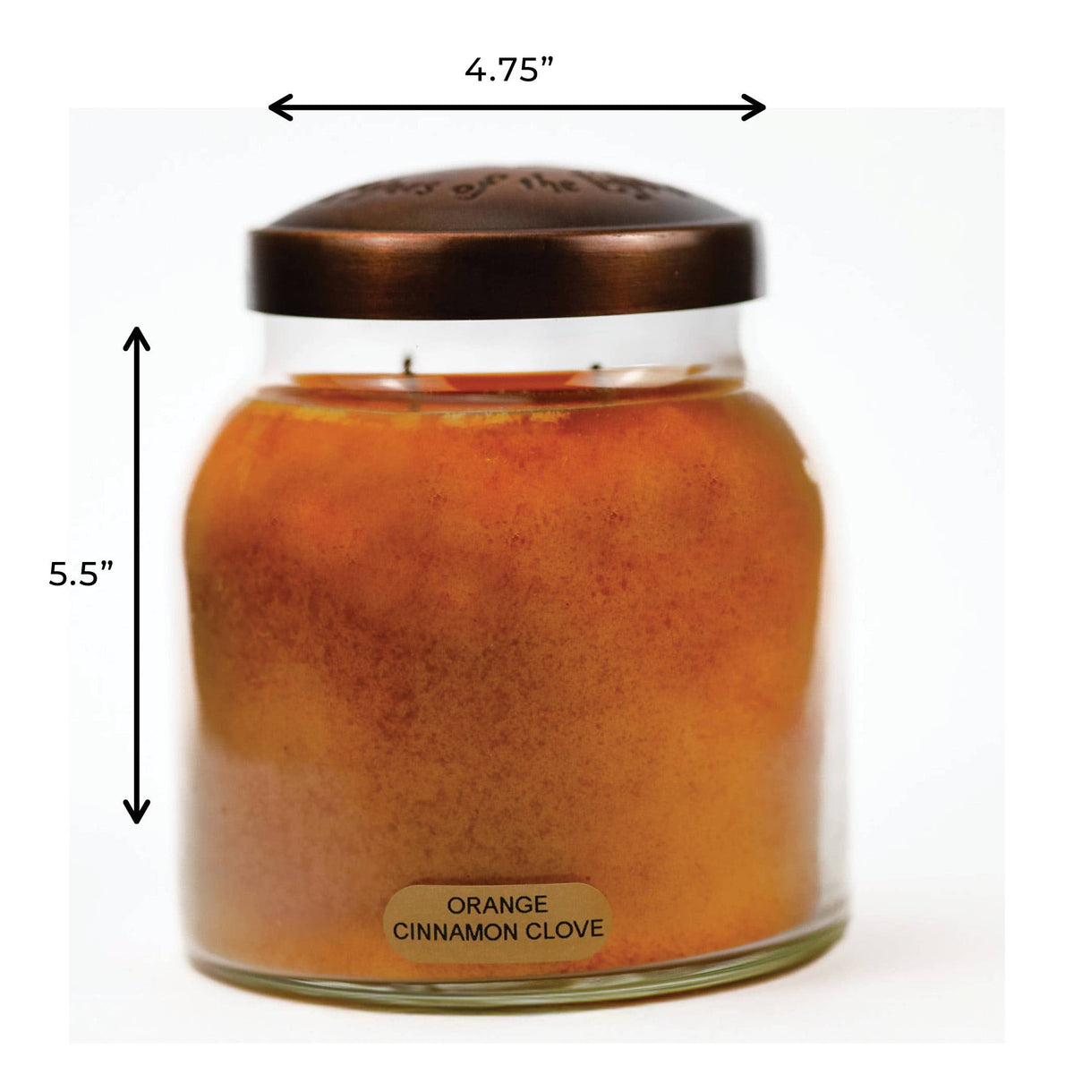 Orange Cinnamon Clove KOTL Papa Candle (34oz.) – Orange Cinnamon Clove